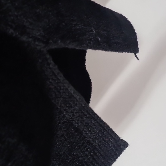 Moffi Black Terry Cloth sweater - Picture 4 of 7